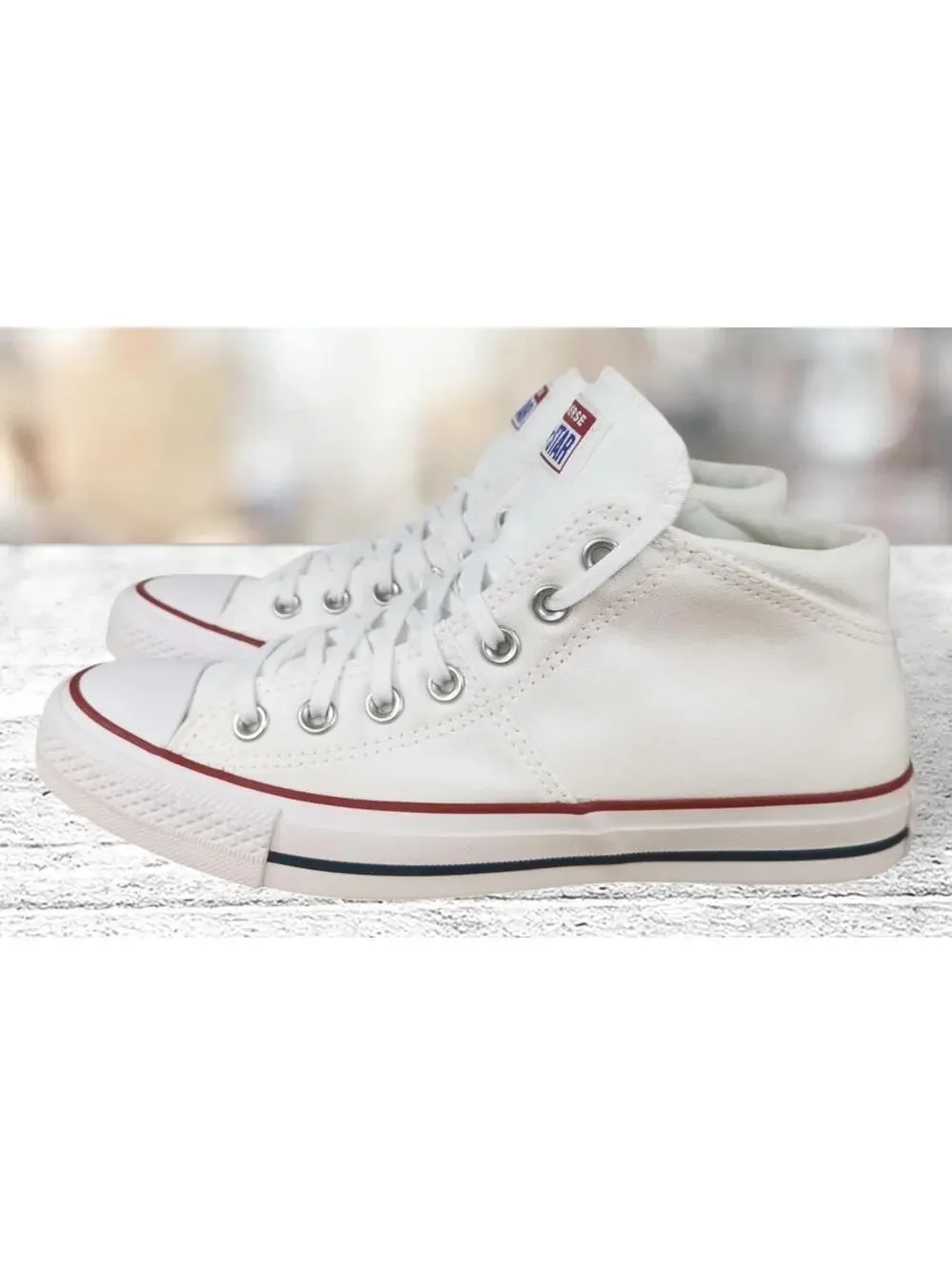 Converse All Star CTAS Madison Mid White‎ Womens Athletic Sneaker Size 7 New